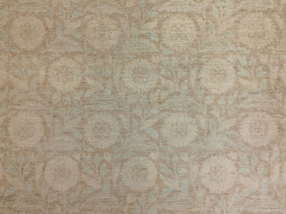 Peshawar Azad Chocolate/Light Green Rug, 10'3x14'0
