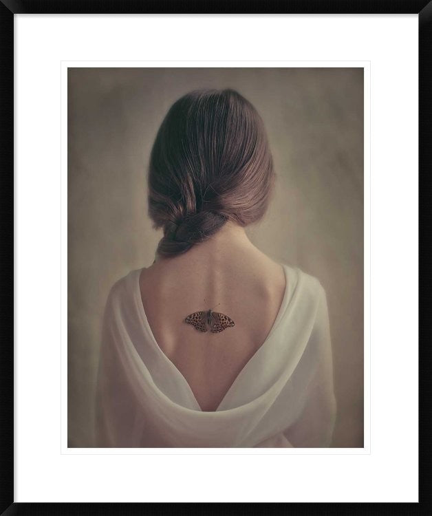 "Imagine" Framed Digital Print by Svetlana Bekyarova, 25x30"