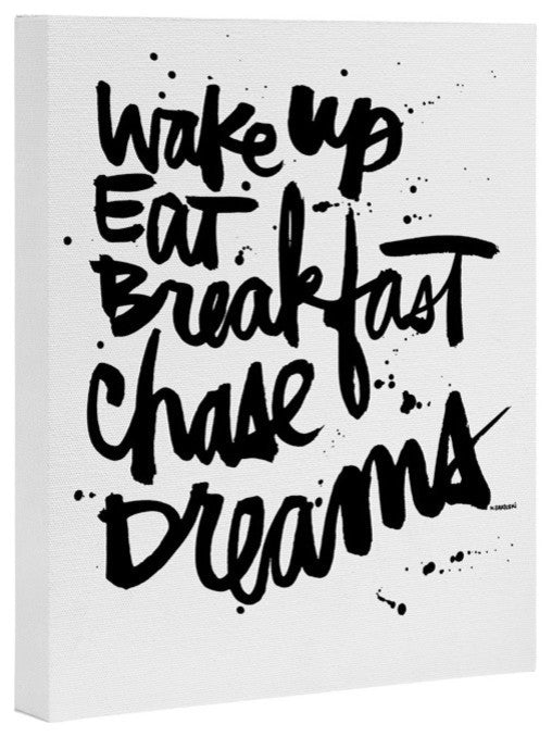 Deny Designs Kal Barteski Wake Up Art Canvas