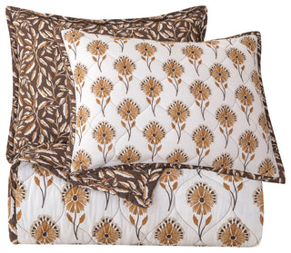 Woodstock Boho Reversible Quilt Set, 3-Piece, Twin