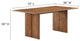 Amistad 70" Dining Table - Walnut
