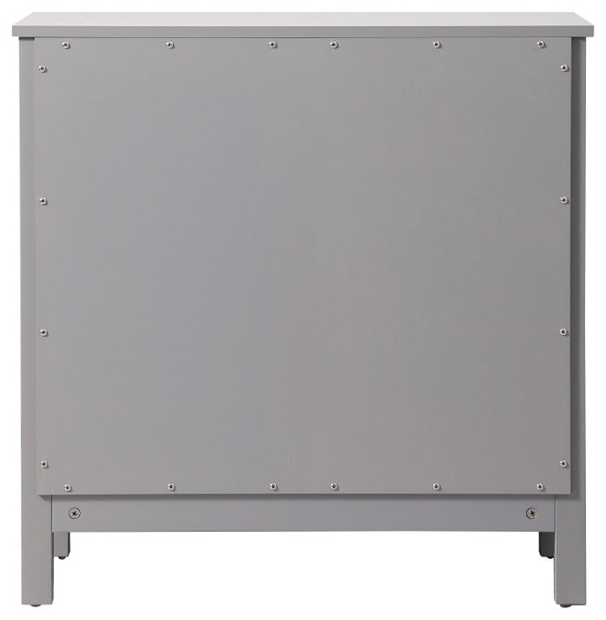 30" Wide Bathroom Storage Freestanding Cabinet, Grey