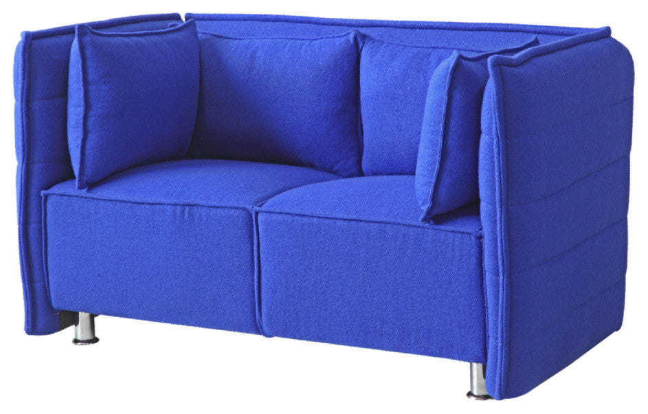 Modern Classics Sofata Loveseat, Blue