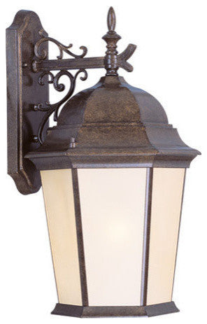 Hamilton Outdoor Wall Lantern, Bronze