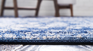 Rug Unique Loom La Jolla Blue Rectangular 5' 0 x 8' 0