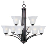 Maxim 20096FT Aurora 9 Light 32"W Chandelier - Oil Rubbed Bronze
