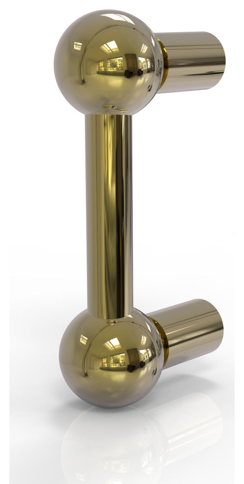 3" Cabinet Pull, Unlacquered Brass