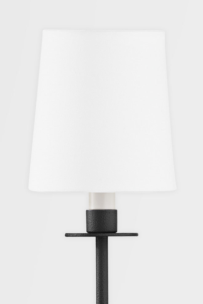 Bodhi 1 Light Wall Scone, Forged Iron