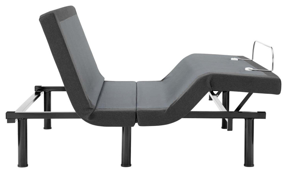 Transform Adjustable Queen Wireless Remote Bed Base Gray