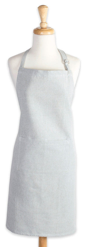 DII Artichoke Solid Chambray Chef Apron