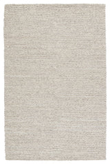 Jaipur Living Braiden Handmade Solid Area Rug, Cream/Light Gray, 10'x14'