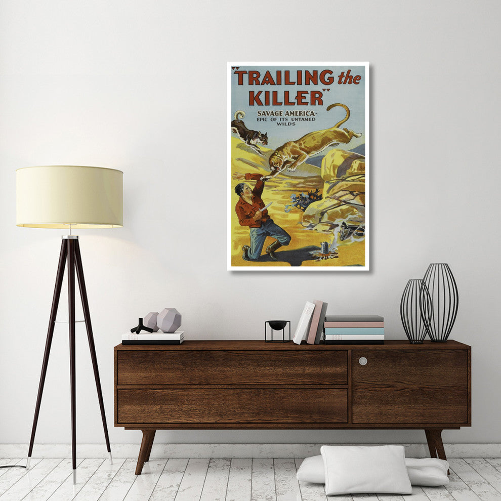 "Vintage Westerns: Trailing the Killer" Digital Paper Print, 34"x50"