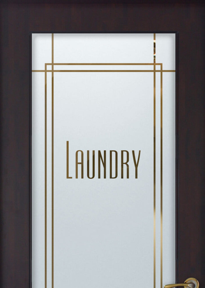 Laundry Door - Ultra Laundry - Primed - 36" x 96" - Knob on Left - Push Open