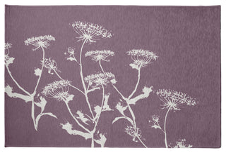 Breezy Wildflower Rug, Purple, 5'x7'