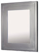 14"x18" Fox Hollow Furnishings Mirrored Medicine Cabinet, Silver