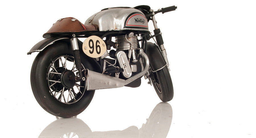 1952 NORTON MANX 1:8 METAL HANDMADE SCALED MODEL scale model Motorcycle