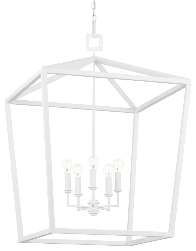 Denison White Large Chandelier