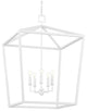 Denison White Large Chandelier