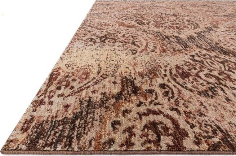 Brown and Antique Ivory Anastasia Area Rug by Loloi, 13'x18'