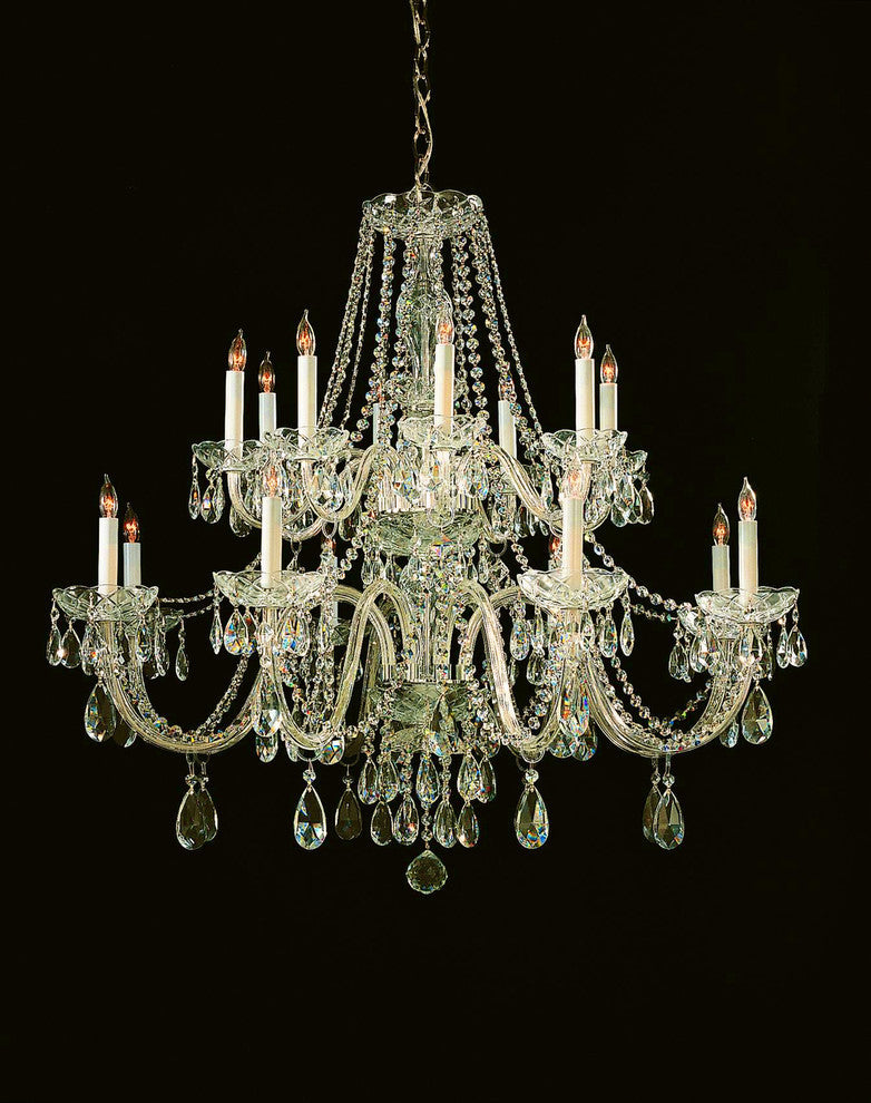 Crystorama Traditional Crystal 8-Light Chandelier