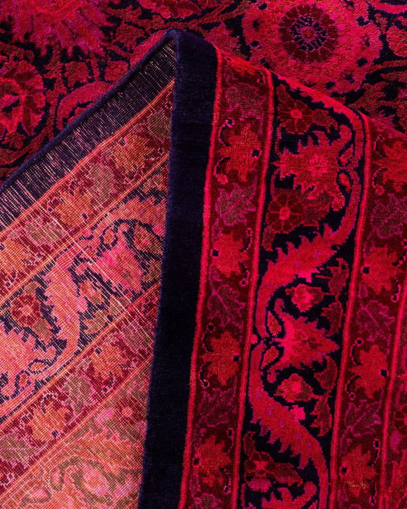 Fine Vibrance, One-of-a-Kind Handmade Area Rug Blue, 15'10"x11'10"