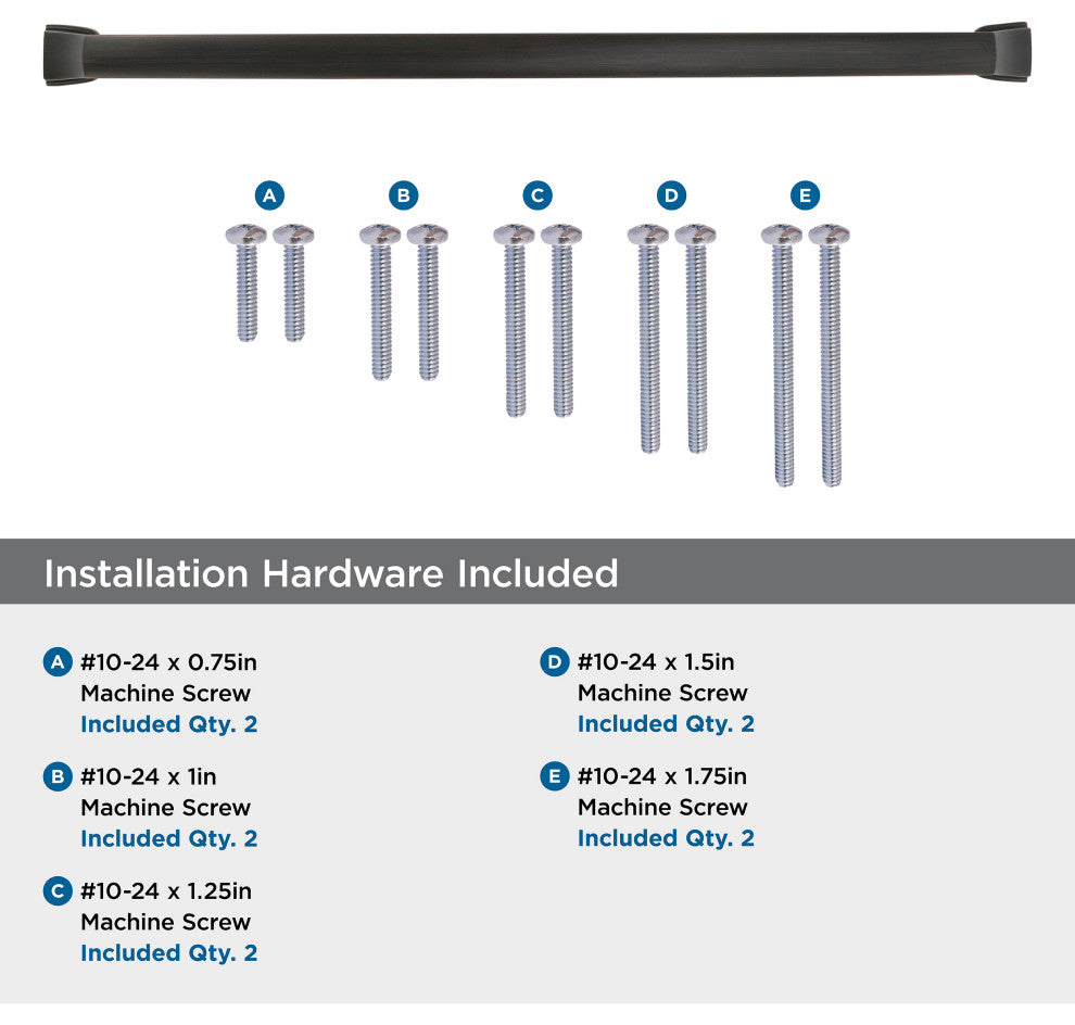 Revitalize Appliance Pull, Oil Rubbed Bronze, 18" Center-to-Center