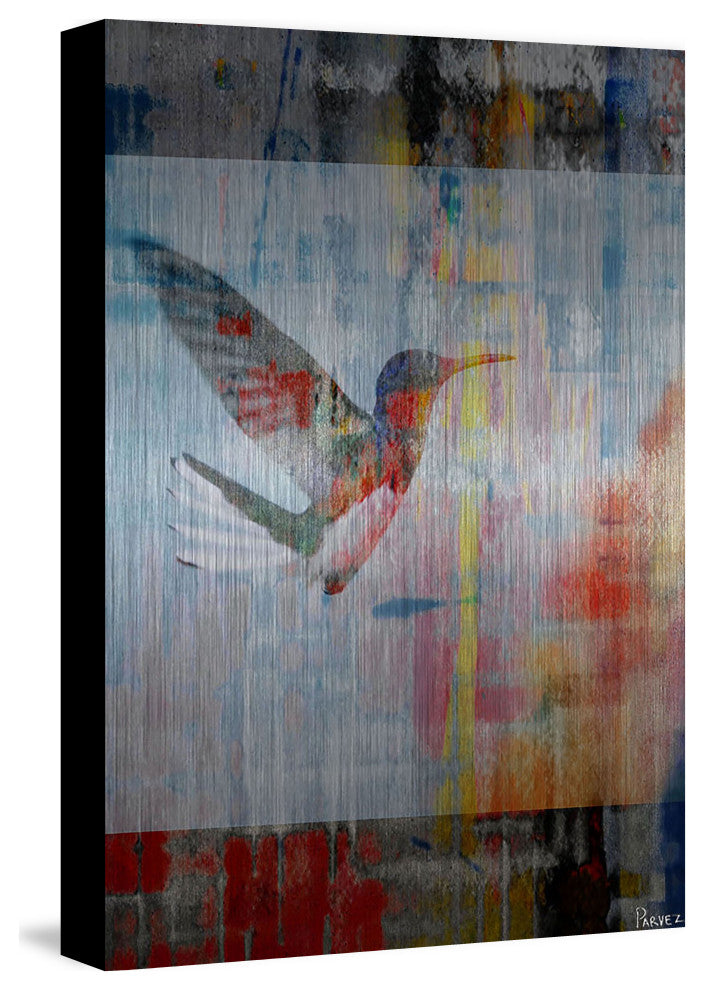 "Access Subconscious" UV Ink Print on Brushed  Aluminum, 24"x36"