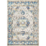 Nuloom Ainsley Fading Token Traditional Vintage Area Rug, Blue 8'Round
