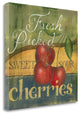 "Cherries" By Kim Lewis, Giclee Print on Gallery Wrap Canvas, Ready to Hang