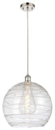 Innovations 516-1P-PN-G1213-14-LED 1-Light Pendant, Polished Nickel