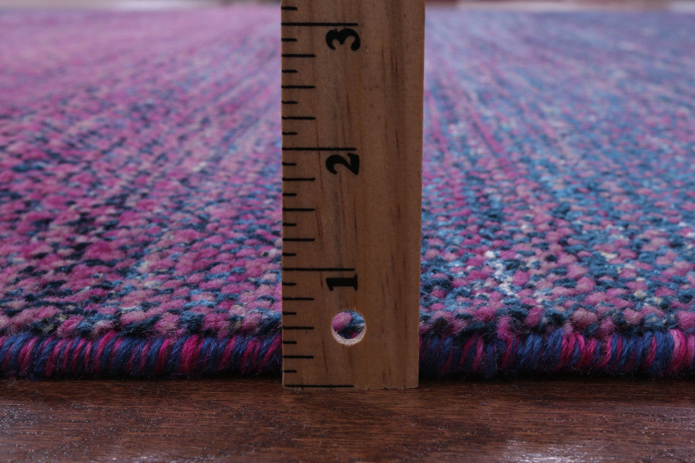 8' 3" X 10' 2" Wool & Silk Savannah Grass Handmade Rug - Q15968