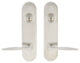 Toronto Lever, Tubular Entry, Double Cylinder, Satin Stainless Steel
