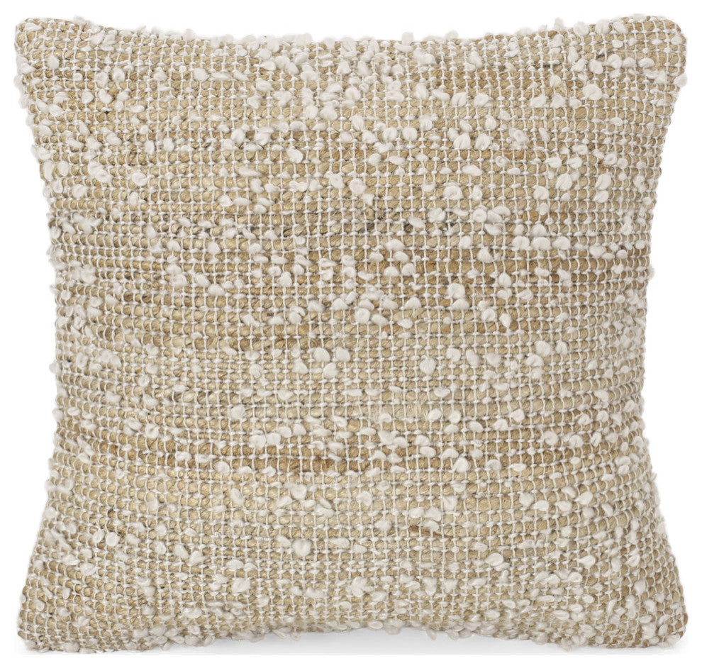 Susan Boho Handcrafted Fabric Throw Pillow, Set of 2
