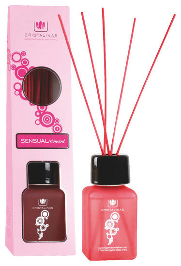 Cristalinas Reed Diffusers Scented Air Freshener, 170 ML, Sensual Moment