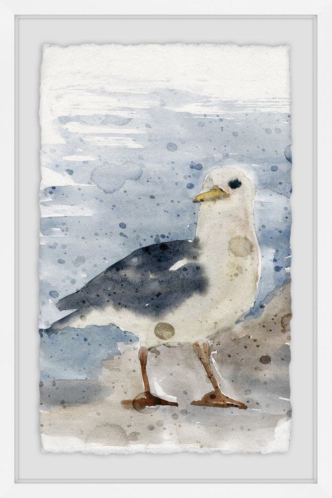 "Boy Next Door" Framed Painting Print, 8"x12"