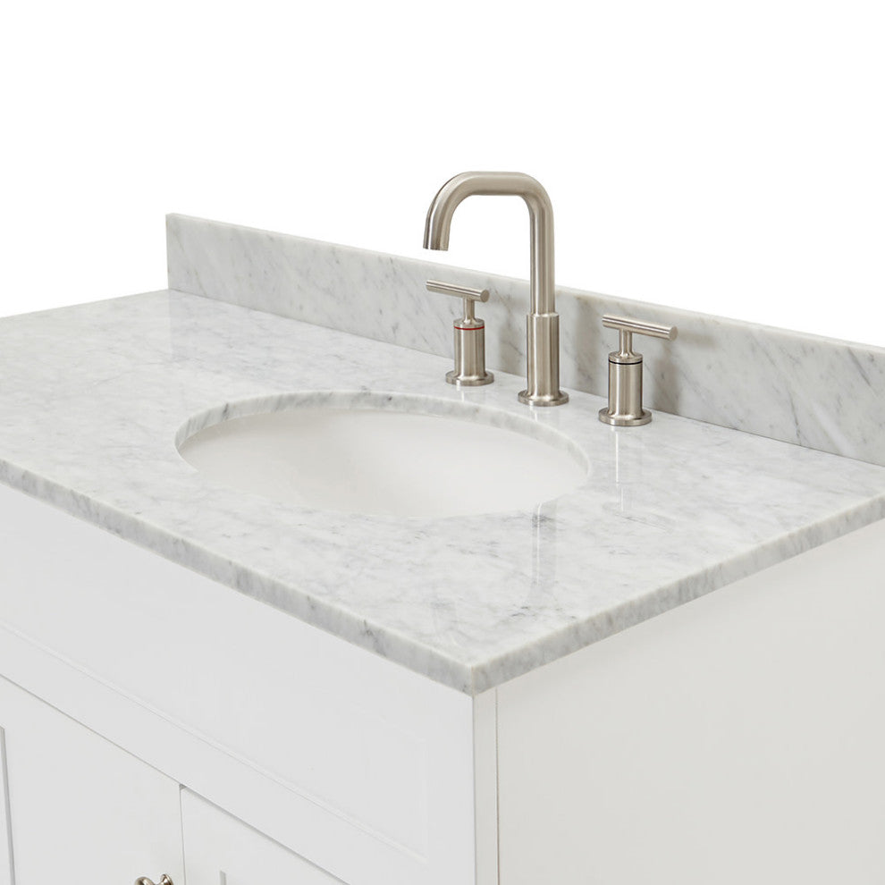 Ariel F043SRCW2OVO Hamlet 43" - Grey / Carrara White Top