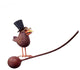 Rustic Metal Kinetic Birds Spinning Balancer Garden Stake