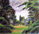 Camille Pissarro Kew Gardens the Little Greenhouse Wall Decal Print