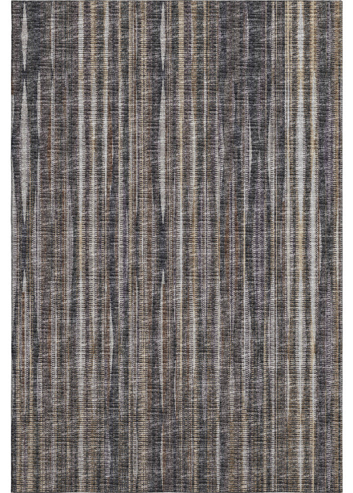 Premium Machine Washable Mayfield AMF31 Brown 5' x 7'6" Rug