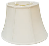 Oval Basic Lampshade, Antique Gold, Eggshell, (10.5x7.5)x(18x14)x13