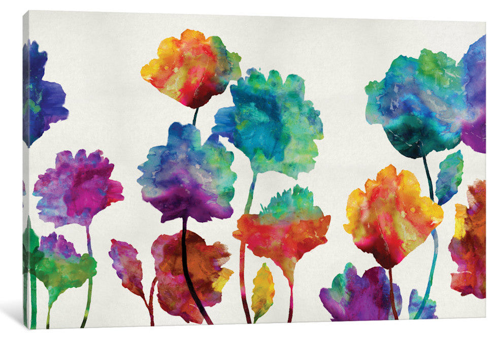 "Playful Blossom" by Vanessa Austin, Canvas Print, 40x26"