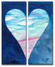 Heartwork "Antoine" 2-Piece Canvas Art Set, 40"x16"