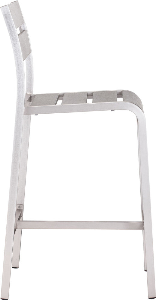 Zuo Modern Megapolis Bar Armless Chair, Set of 2