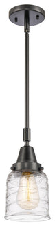 Innovations 447-1S-BK-G513 1-Light Mini Pendant, Matte Black