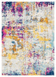 Surya Sunderland SUN-2320 7'10"x10'3" Rug, Yellow/Blue/Aqua/Burnt Orange/Pink