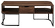 Walker Edison 1, Drawer Curved Coffee Table, Dark Walnut