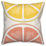 Lemon and Grapefruit 18x18 Indoor / Outdoor Pillow
