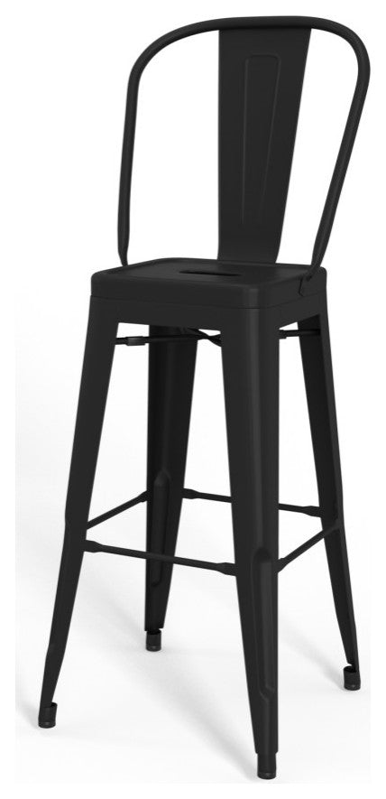 Fletcher 30 inch Metal Bar Stool (Set of 2)