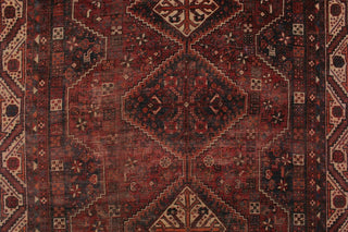 Vintage Distressed Savanna Red Rug 5'8"x9'4"