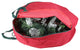24" Red Durable Christmas Wreath or Spiral Tree Protective Storage Bag w/Handles